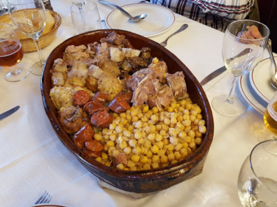 comida casera - cocido segoviano